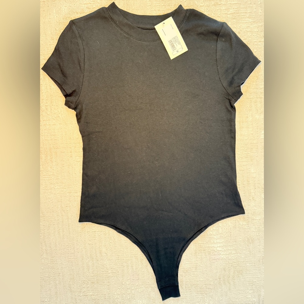 Black One Piece Bodysuit